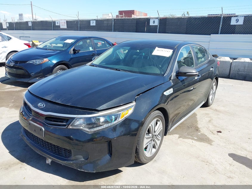 Vin: knagu4le1h5013904, lot: 46787388, kia optima hybrid ex 20172