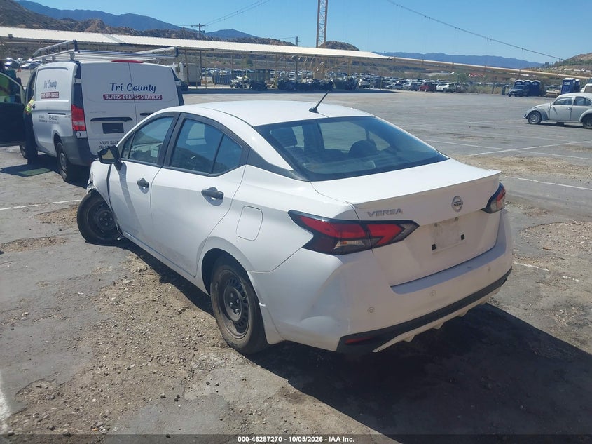 Vin: 3n1cn8dv6nl861733, lot: 46787416, nissan versa 1.6 s xtronic cvt 20223