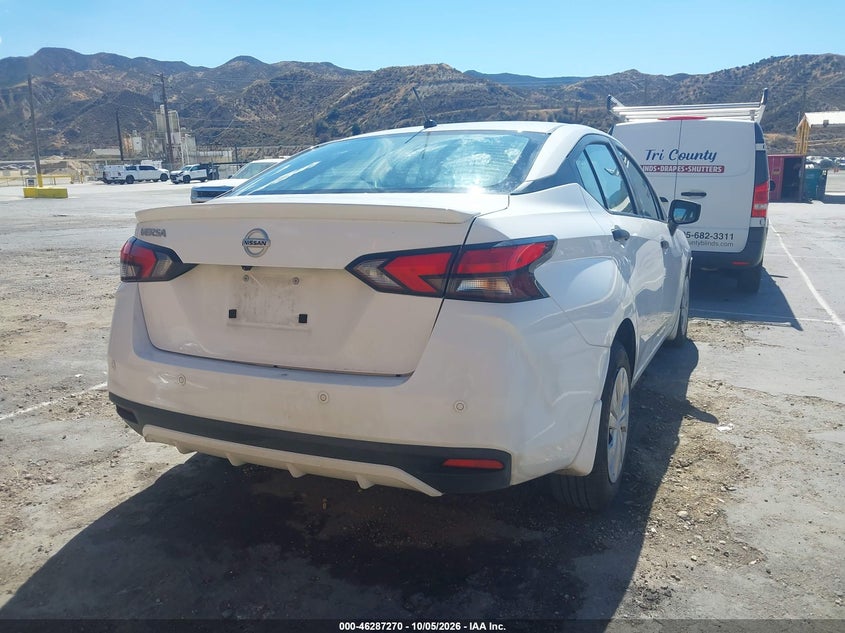Vin: 3n1cn8dv6nl861733, lot: 46787416, nissan versa 1.6 s xtronic cvt 20224