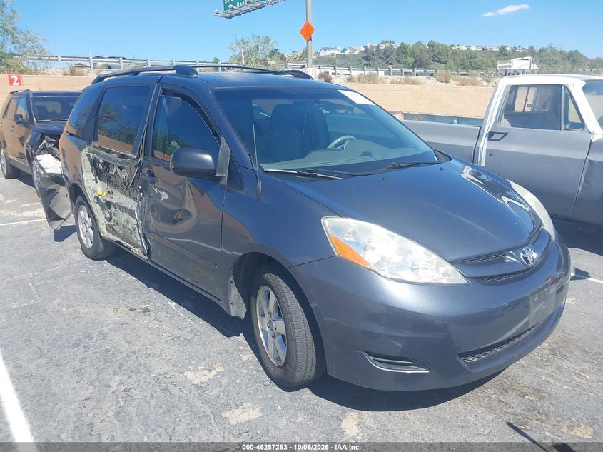 Vin: 5tdkk4cc6as324195, lot: 46787429, toyota sienna le 20101