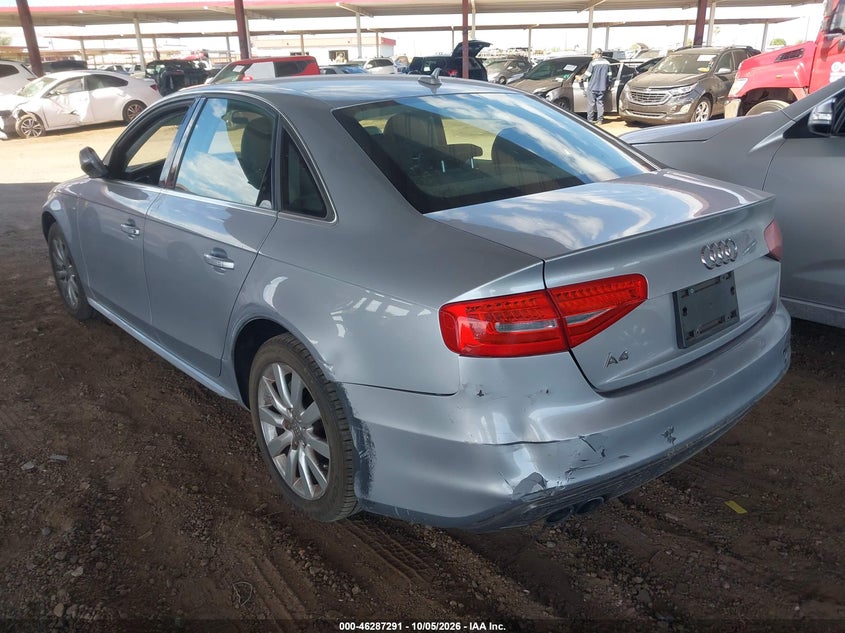 Vin: wauafafl0fn026813, lot: 46787437, audi a4 2.0t premium 20153