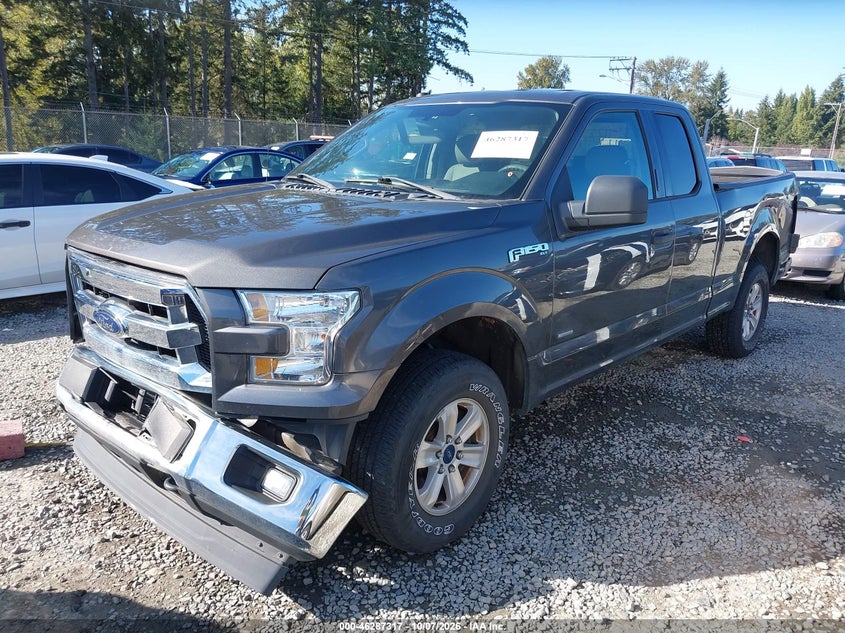 Vin: 1ftex1ep9hkd62762, lot: 46787463, ford f-150 xlt 20172