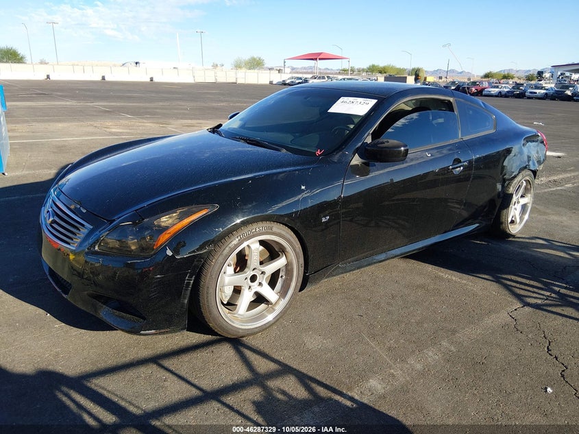 2009 Infiniti G, Left & Right Side, IAAI, VIN JNKCV64E69M601926 — photo 2