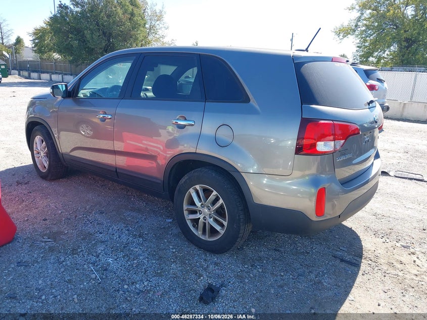 KIA SORENTO 2015 VIN 5XYKT3A68FG657586