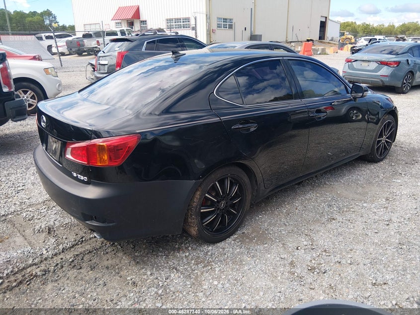 LEXUS IS 250 2009 VIN JTHBK262395095336