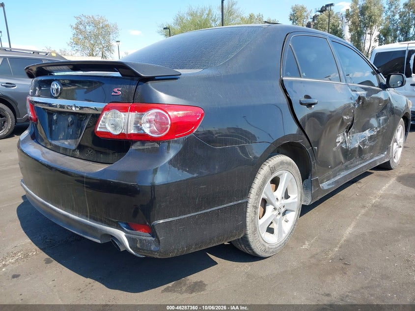 Vin: 5yfbu4ee5dp116900, lot: 46787506, toyota corolla s/le 20134