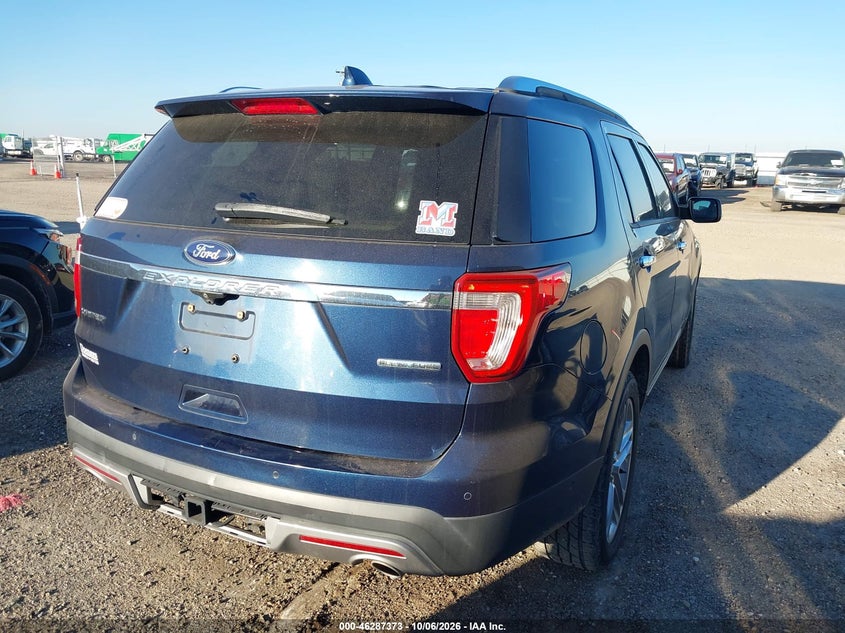 Vin: 1fm5k7f87gga34388, lot: 46787519, ford explorer limited 20164