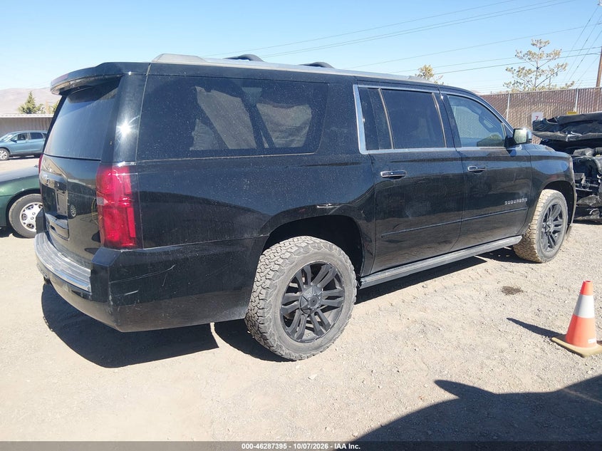Vin: 1gnskkkc0fr725731, lot: 46787541, chevrolet suburban 1500 ltz 20154