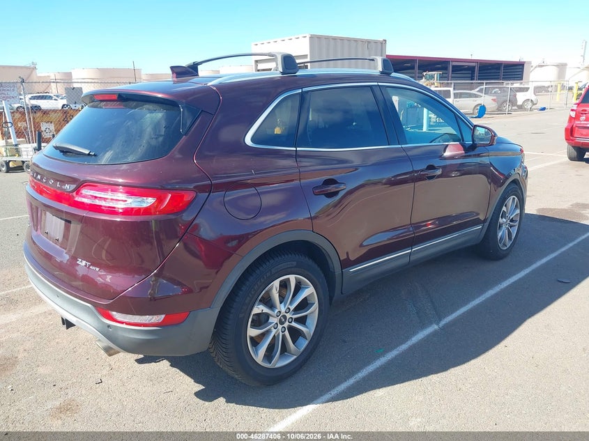 Vin: 5lmtj2dh5hul04041, lot: 46787552, lincoln mkc select 20174