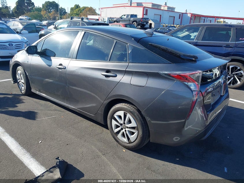 Vin: jtdkbrfu1j3584412, lot: 46787577, toyota prius two 20183