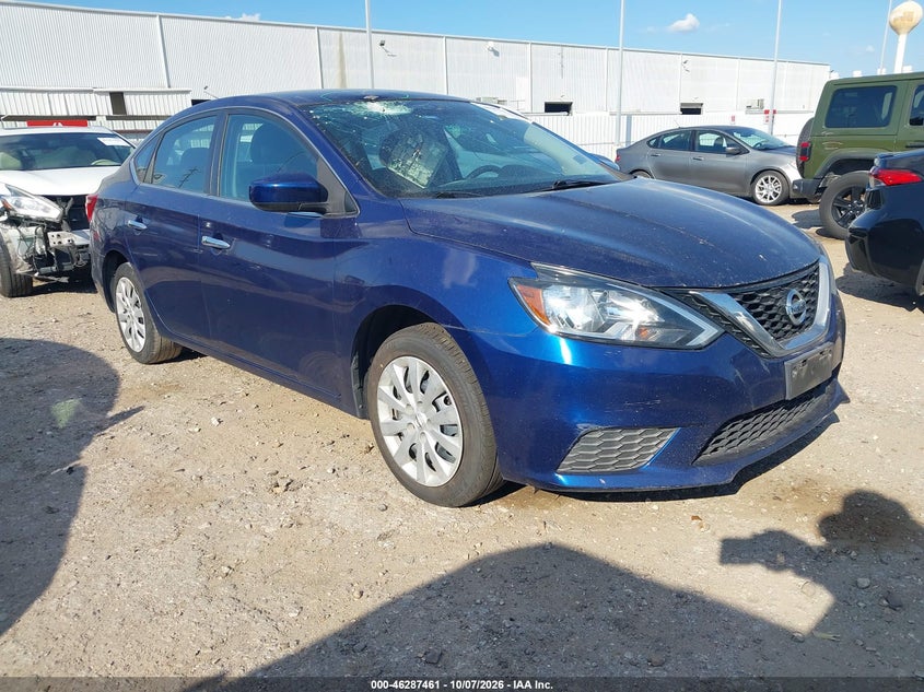Vin: 3n1ab7ap7ky259504, lot: 46787607, nissan sentra sv 20191