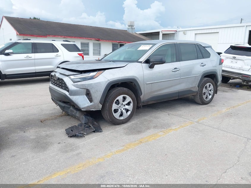 Vin: 2t3h1rfv8sw398953, lot: 46787624, toyota rav4 le 20252