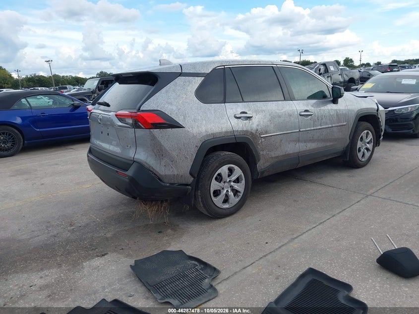 Vin: 2t3h1rfv8sw398953, lot: 46787624, toyota rav4 le 20254