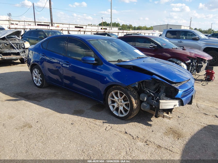 Vin: 1c3cdfba7dd708842, lot: 46787630, dodge dart sxt 20131