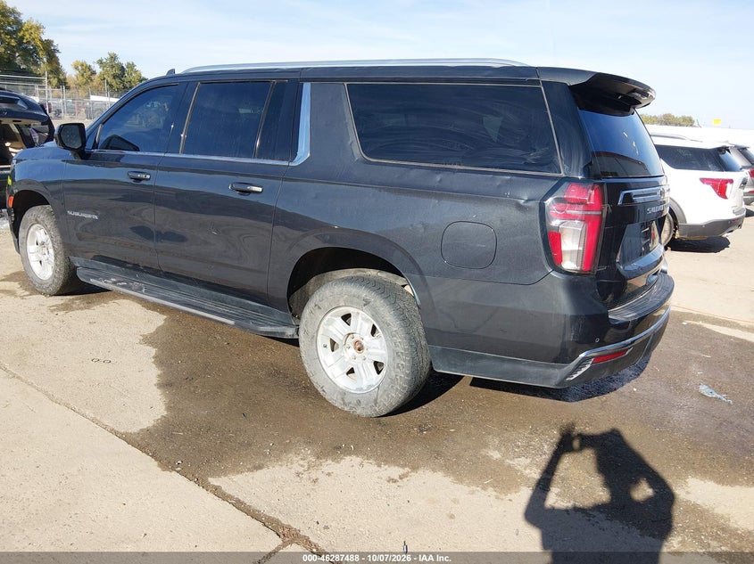 Vin: 1gnskckd1nr236980, lot: 46787634, chevrolet suburban 4wd lt 20223