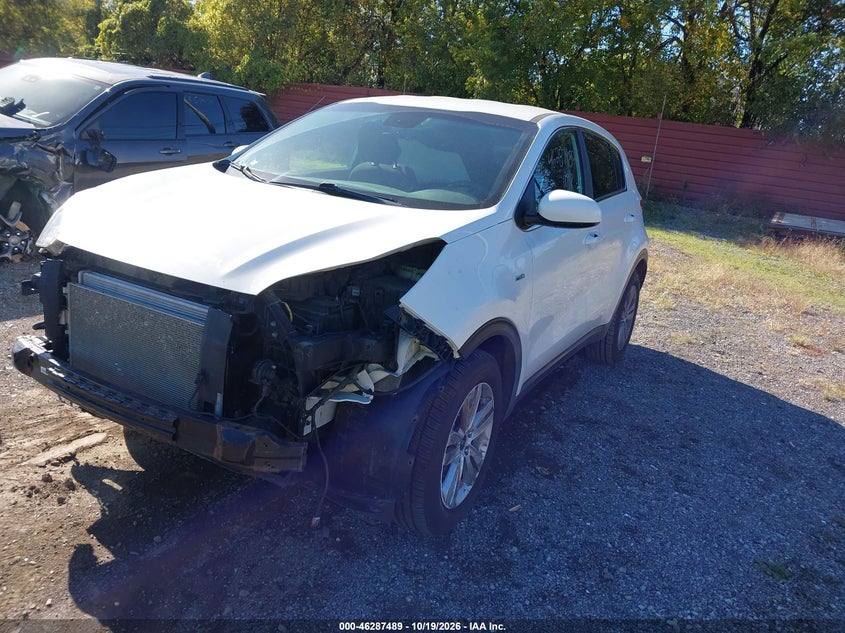 Vin: kndpmcac6j7444487, lot: 46787635, kia sportage lx 20182