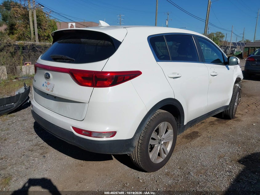 Vin: kndpmcac6j7444487, lot: 46787635, kia sportage lx 20184