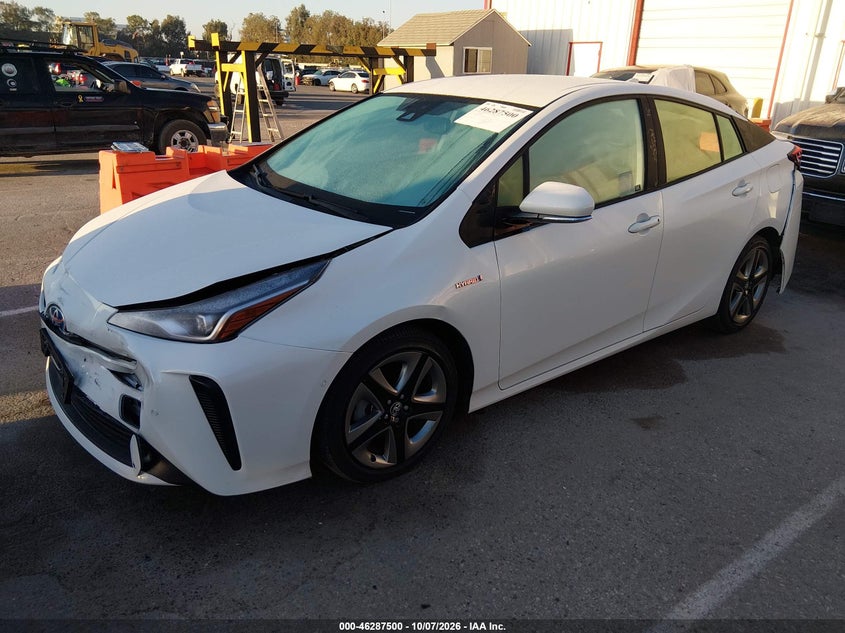 Vin: jtdkarfu9k3084325, lot: 46787646, toyota prius xle 20192