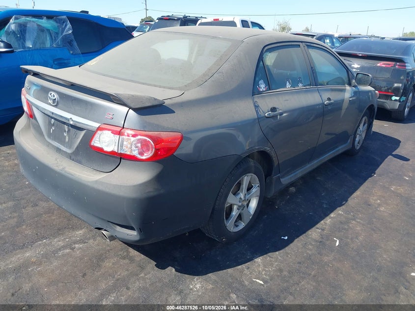 Vin: 2t1bu4ee9bc615079, lot: 46787672, toyota corolla s 20114