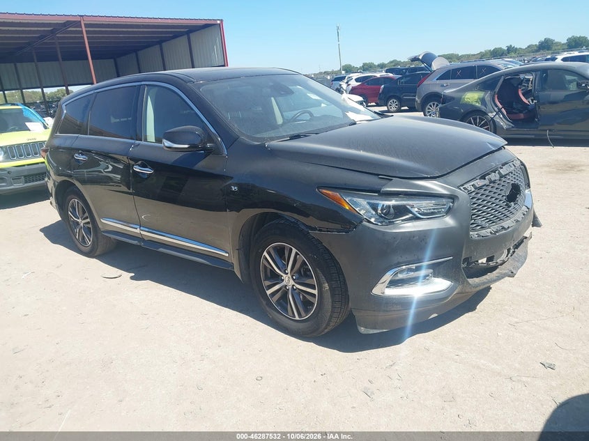 Vin: 5n1dl0mn0kc529525, lot: 46787678, infiniti qx60 pure 2019 img_1