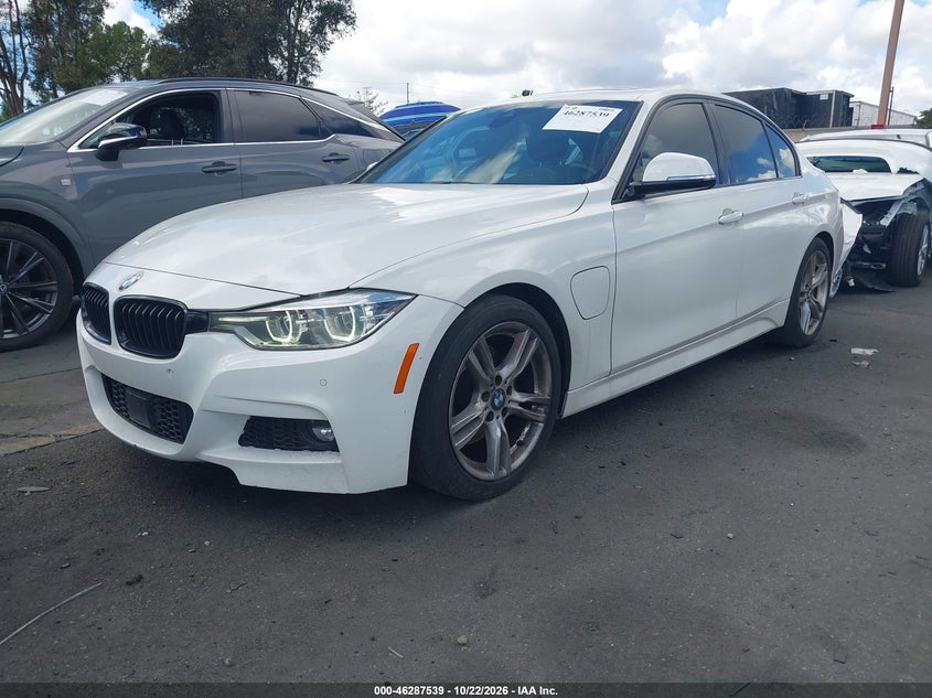 Vin: wba8e1c57ja178174, lot: 46787685, bmw 330e iperformance 20182