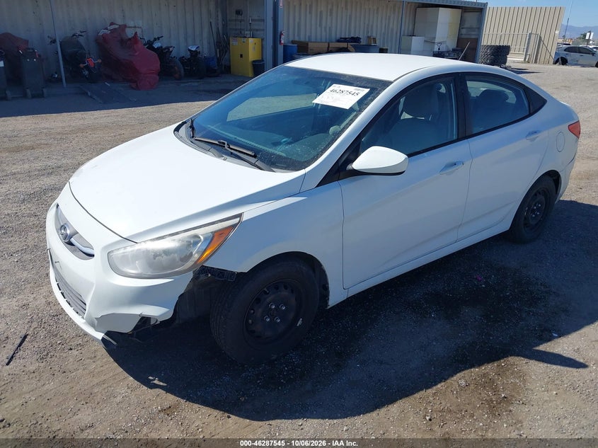 Vin: kmhct4ae2hu172309, lot: 46787691, hyundai accent se 20172