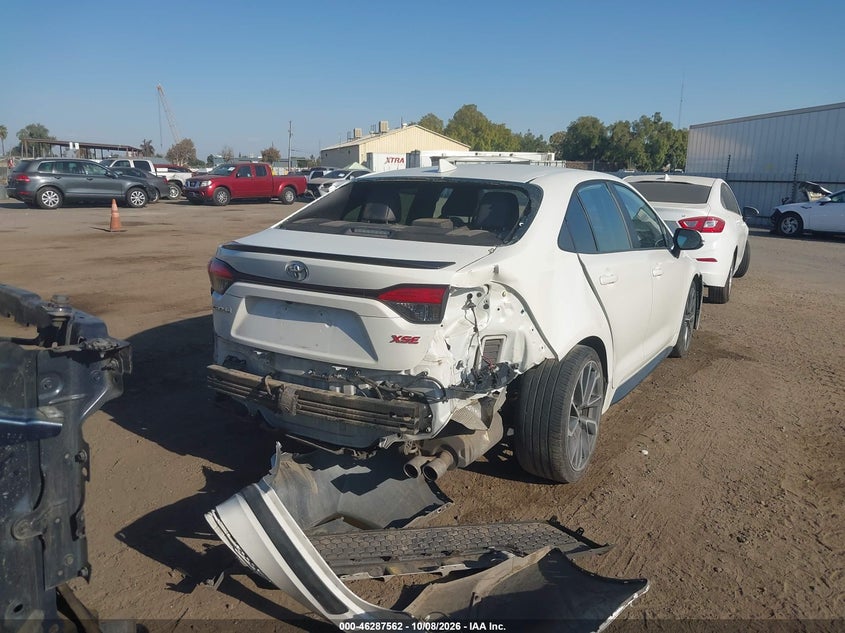 Vin: 5yft4rce2lp001321, lot: 46787708, toyota corolla xse 20204