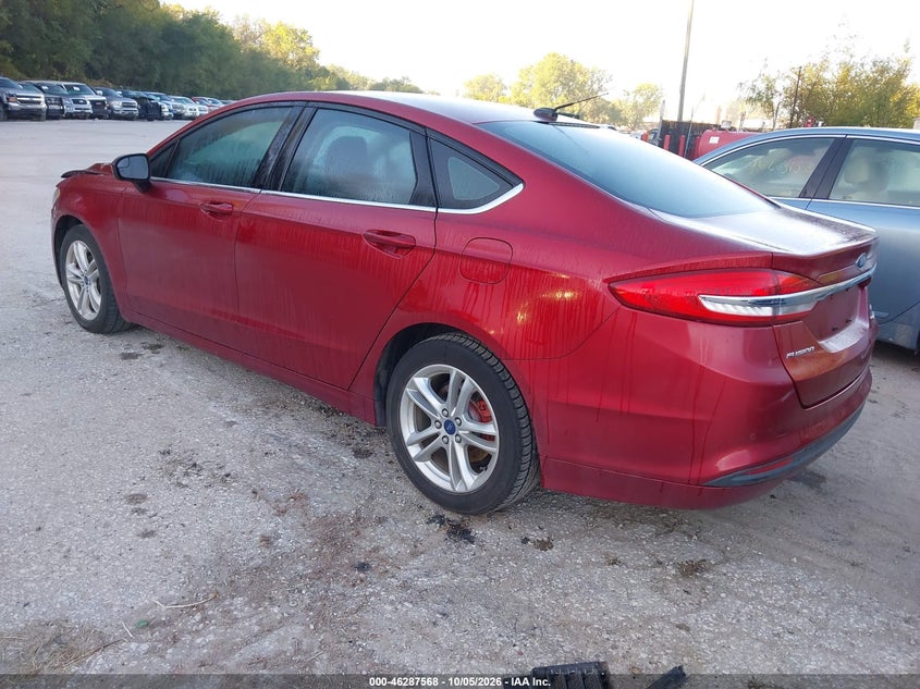 Vin: 3fa6p0hd2jr218137, lot: 46787714, ford fusion se 20183