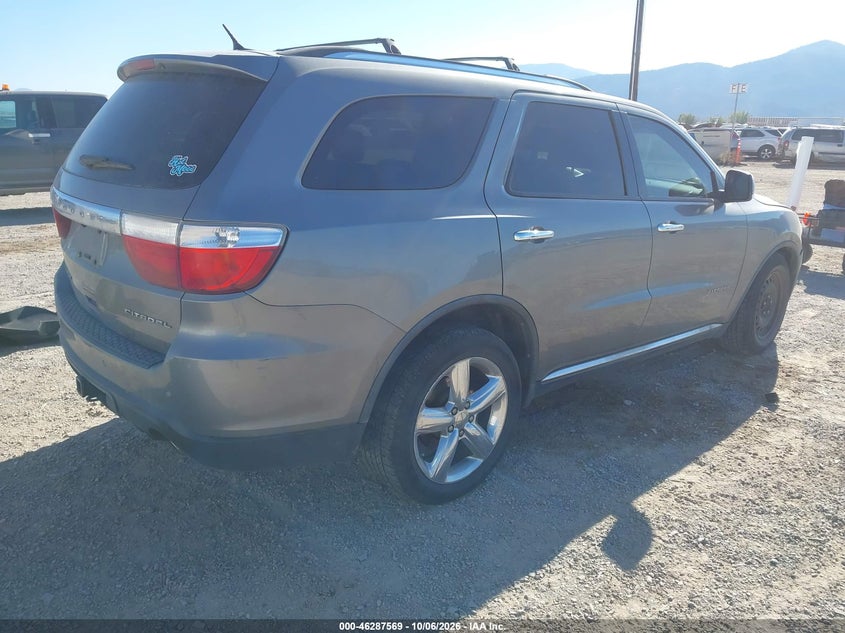 Vin: 1c4sdjet0cc172456, lot: 46787715, dodge durango citadel 20124