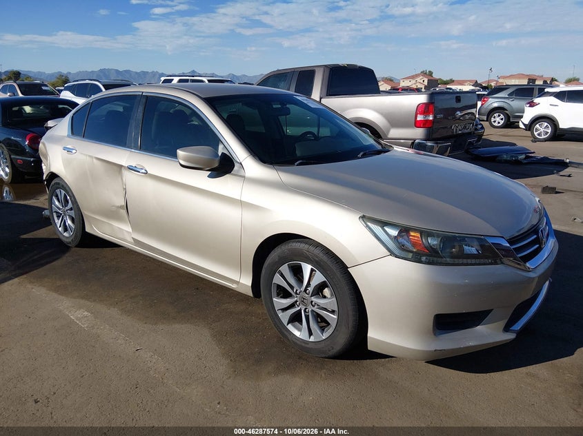 2015 Honda Accord Lx, Удар сзади, IAAI, VIN 1HGCR2F38FA066638
