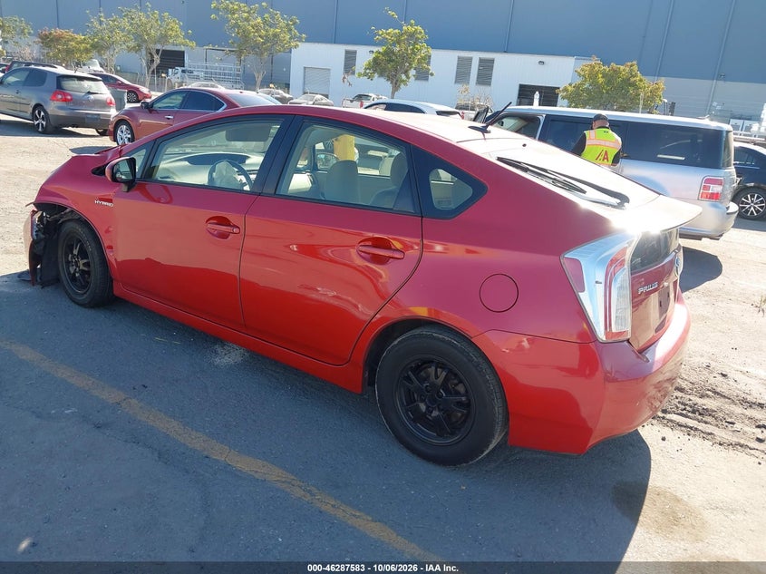 Vin: jtdkn3du5c5389315, lot: 46787729, toyota prius three 20123