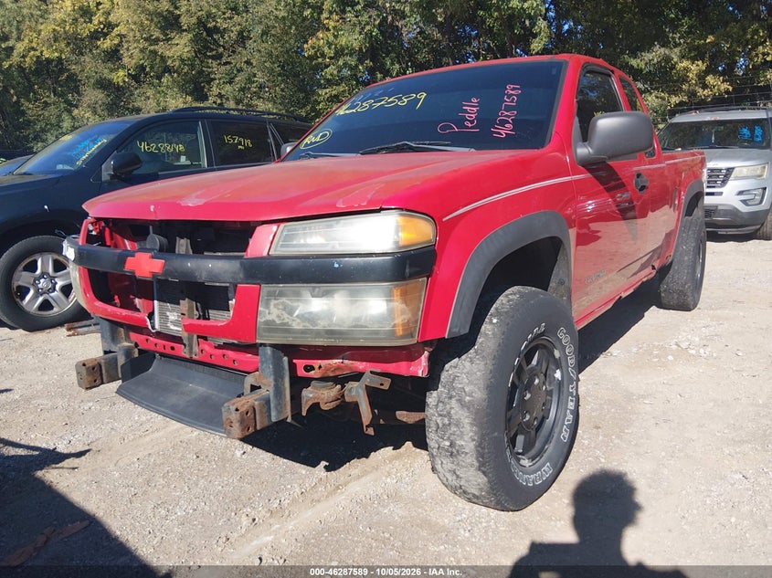 CHEVROLET COLORADO 2005 VIN 1GCDT196758152100