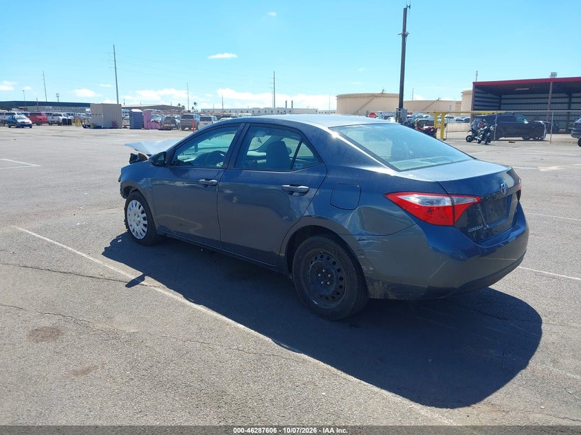 Vin: 5yfburhe3ep045089, lot: 46787752, toyota corolla le/le plus/le premium 20143