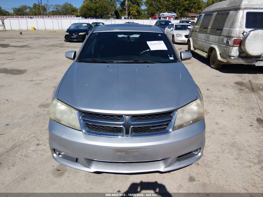 DODGE AVENGER 2011 VIN 1B3BD2FG9BN531606