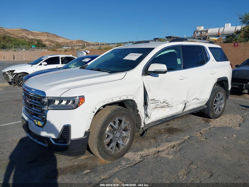 Vin: 1gkknml47pz226921, lot: 46787765, gmc acadia fwd slt 20232