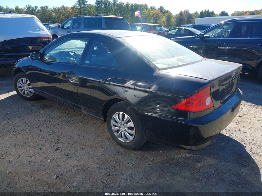 HONDA CIVIC 2005 VIN 1HGEM22565L054229