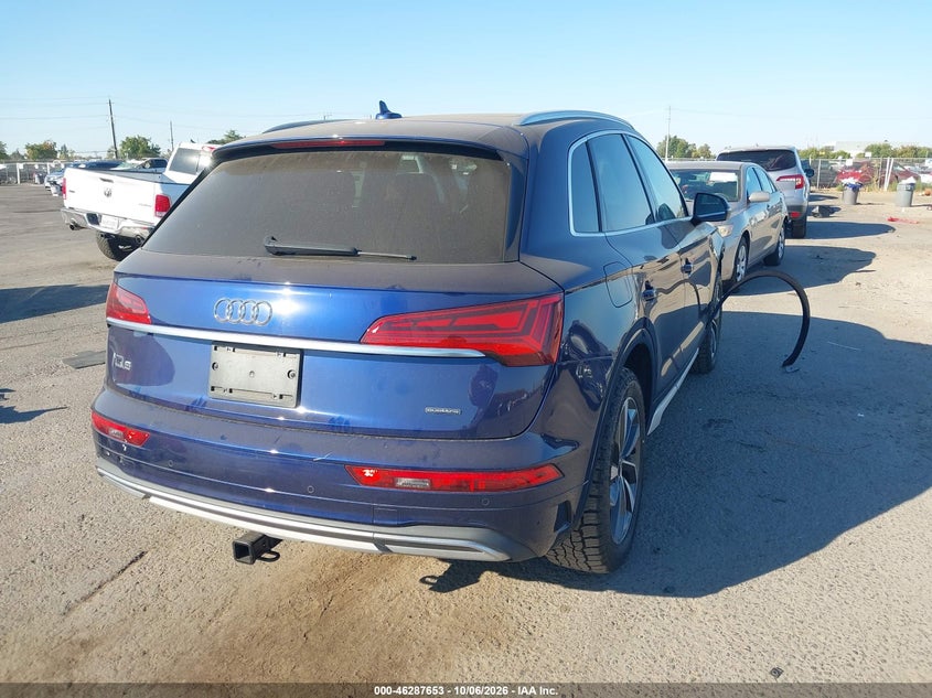 Vin: wa1baafy5m2078660, lot: 46787799, audi q5 premium plus 45 tfsi quattro s tronic 20214