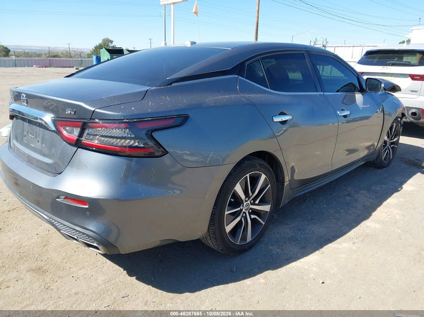 Vin: 1n4aa6cv9lc360193, lot: 46787811, nissan maxima sv xtronic cvt 20204
