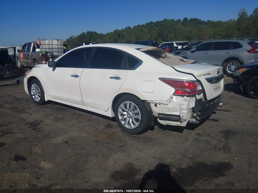 Vin: 1n4al3ap4fn302546, lot: 46787820, nissan altima 2.5 s 20153