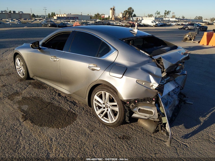 Vin: jthca1d2xm5117071, lot: 46787838, lexus is 300 20213