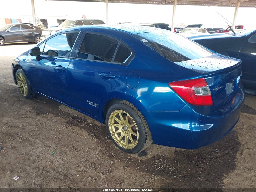 Vin: 2hgfb2f51ch514394, lot: 46787839, honda civic lx 20123