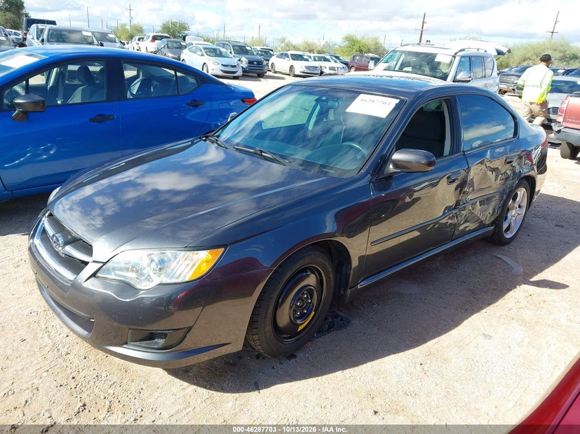 2009 Subaru Legacy Special Edition, Left Side, IAAI, VIN 4S3BL616197220631 — photo 2