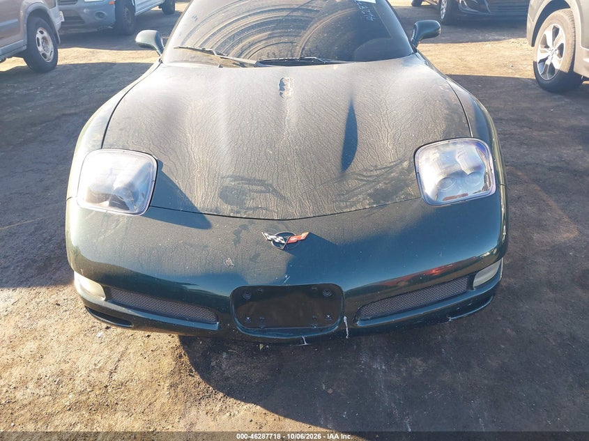 CHEVROLET CORVETTE 2000 VIN 1G1YY32G5Y5109827