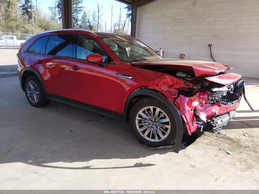 Vin: jm3kkbha7s1199578, lot: 46787870, mazda cx-90 phev preferred package 2025 img_1