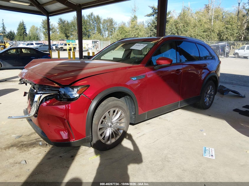 Vin: jm3kkbha7s1199578, lot: 46787870, mazda cx-90 phev preferred package 20252