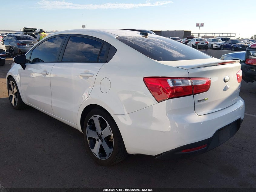 Vin: knadn4a3xd6294638, lot: 46787912, kia rio sx 20133