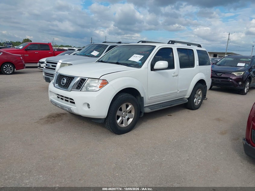 NISSAN PATHFINDER 2012 VIN 5N1AR1NN1CC633450