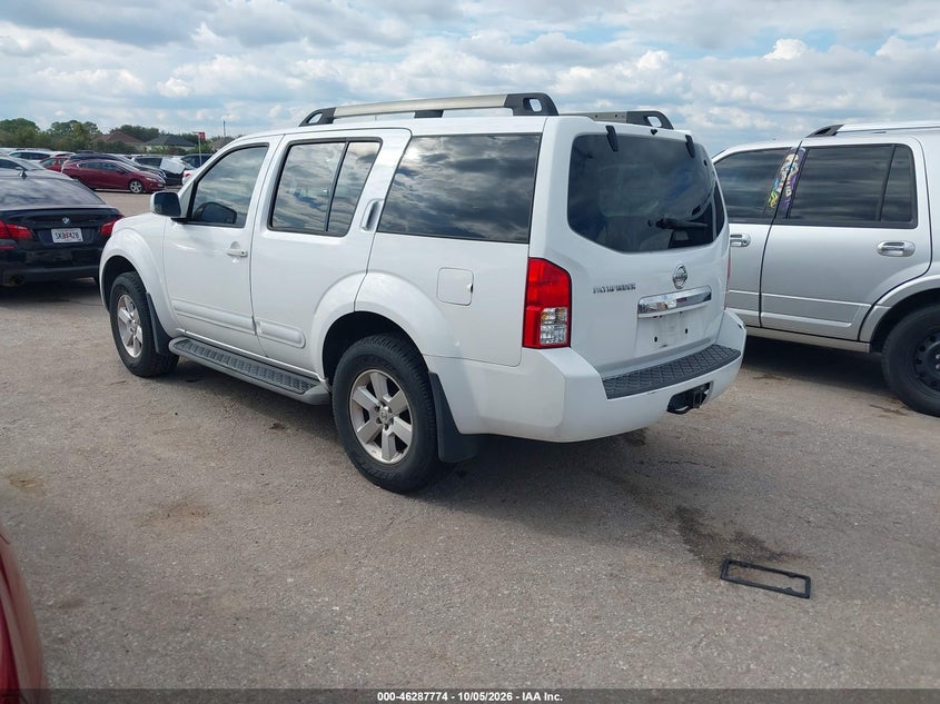 NISSAN PATHFINDER 2012 VIN 5N1AR1NN1CC633450