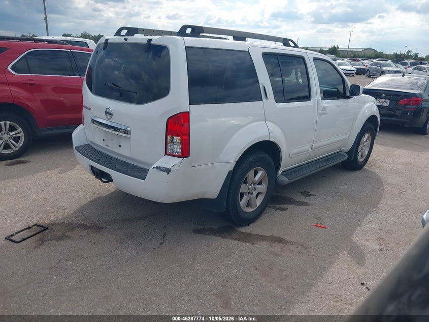 NISSAN PATHFINDER 2012 VIN 5N1AR1NN1CC633450