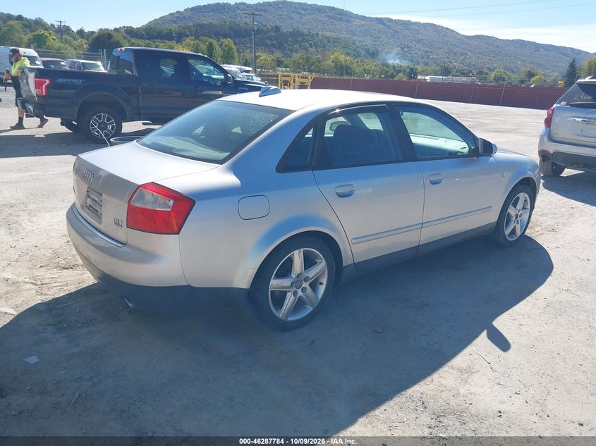 AUDI A4 2004 VIN WAULC68E04A028739